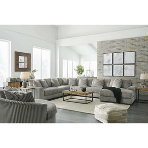 Diamond Modern Furniture Exclusive Design Lindyn Fabric 6 pc Sectional 2110564/2110546/2110577/2110546/2110546/2110517