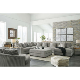 Diamond Modern Furniture Exclusive Design Lindyn Fabric 6 pc Sectional 2110564/2110546/2110577/2110546/2110546/2110517