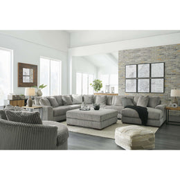 Diamond Modern Furniture Exclusive Design Lindyn Fabric 6 pc Sectional 2110564/2110546/2110577/2110546/2110546/2110517