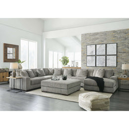 Diamond Modern Furniture Exclusive Design Lindyn Fabric 6 pc Sectional 2110564/2110546/2110577/2110546/2110546/2110517
