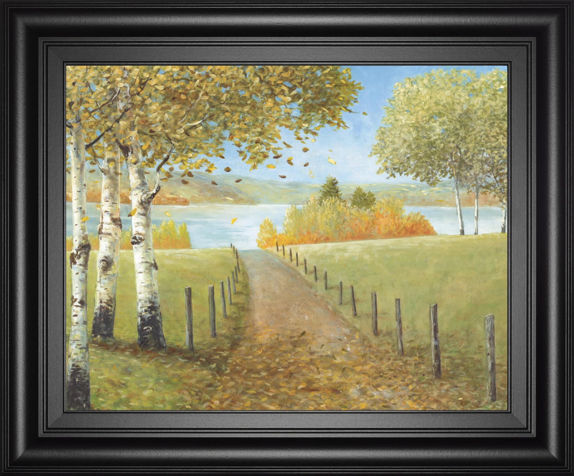 Rural Route I  By A. Fisk 22X26 Framed Print