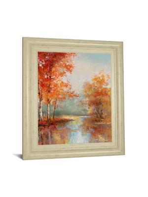 Autumns Grace I By T.C Chiu 22X26 Framed Print
