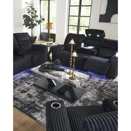 Swipe Modern Furniture Exclusive Design Forest Lake Power Reclining Fabric Sofa PC6420215