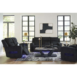 Swipe Furniture Exclusive Design Forest Lake Power Reclining Fabric Loveseat with Console PC6420218