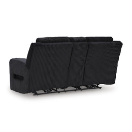 Swipe Furniture Exclusive Design Forest Lake Power Reclining Fabric Loveseat with Console PC6420218