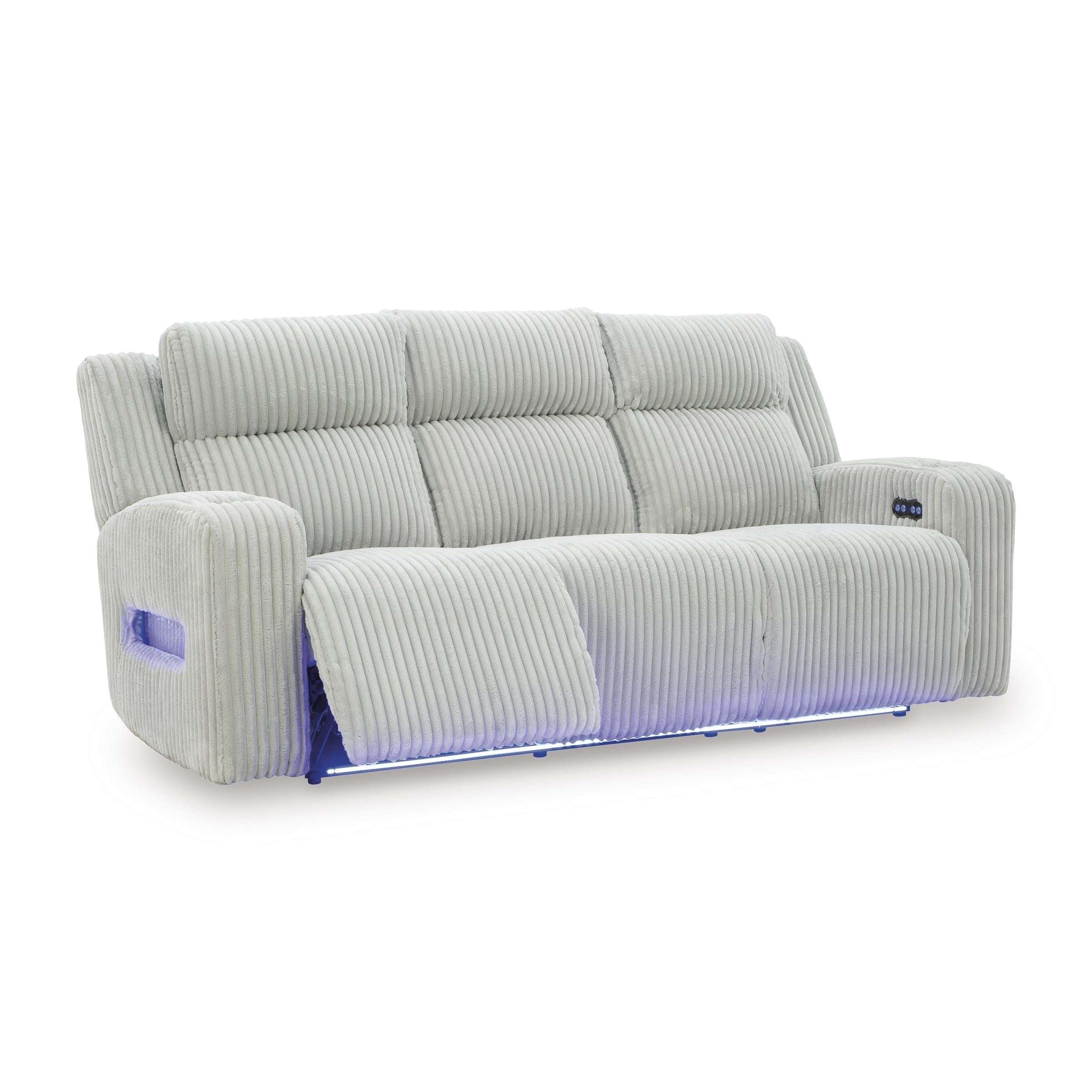 Swipe Furniture Exclusive Design Forest Lake Power Reclining Sofa PC6420315