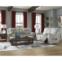 Swipe Furniture Exclusive Design Forest Lake Power Reclining Loveseat with Console PC6420318