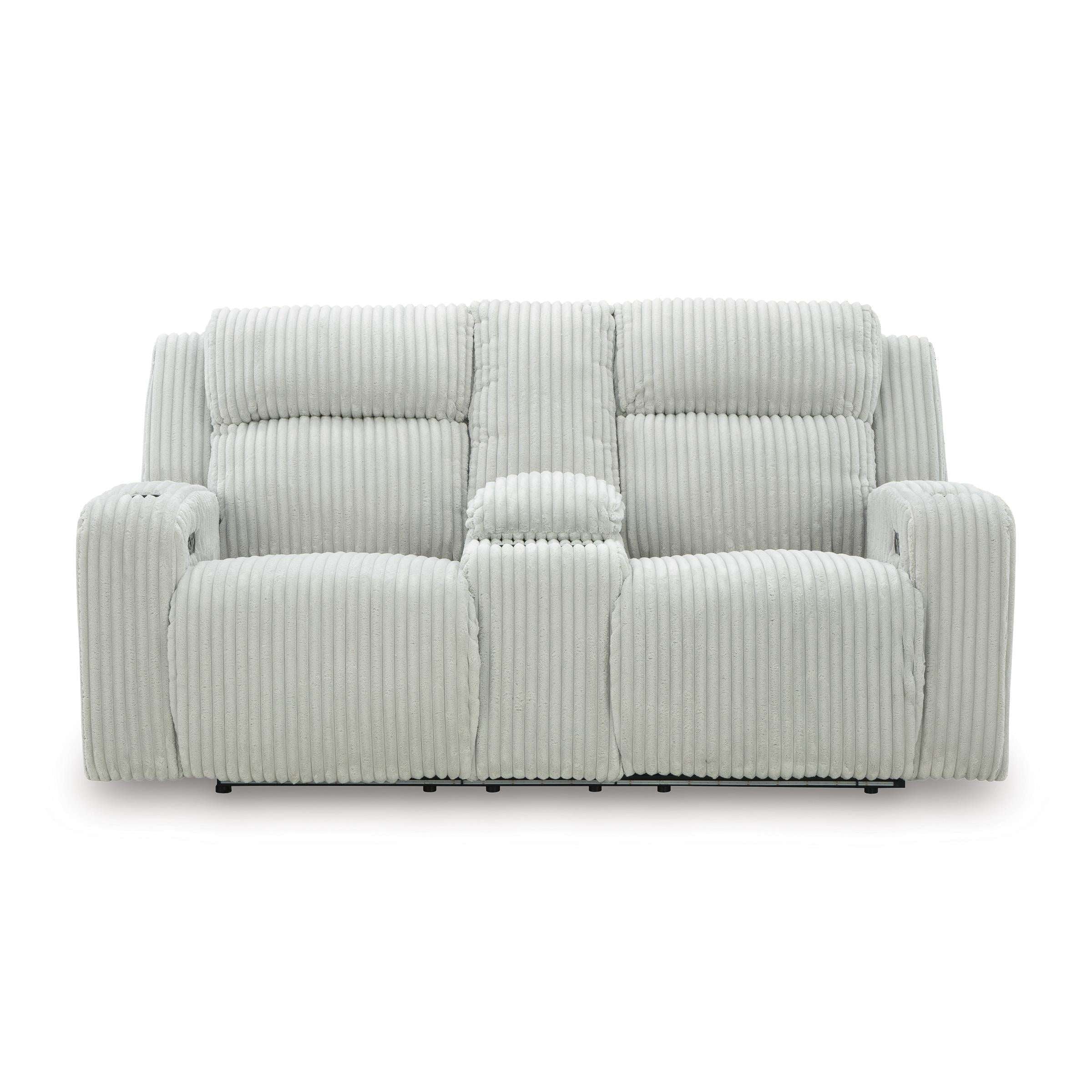 Swipe Furniture Exclusive Design Forest Lake Power Reclining Loveseat with Console PC6420318