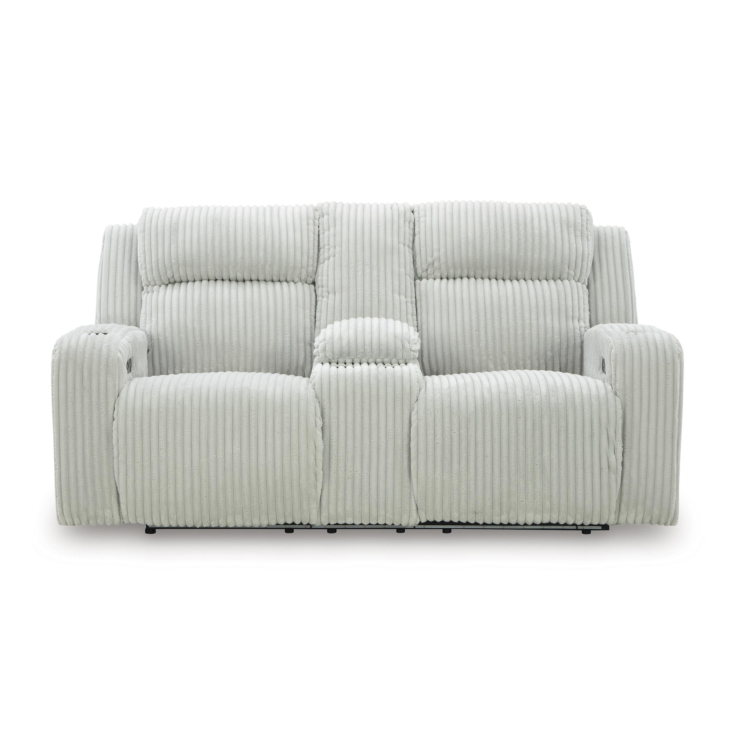 Swipe Furniture Exclusive Design Forest Lake Power Reclining Loveseat with Console PC6420318