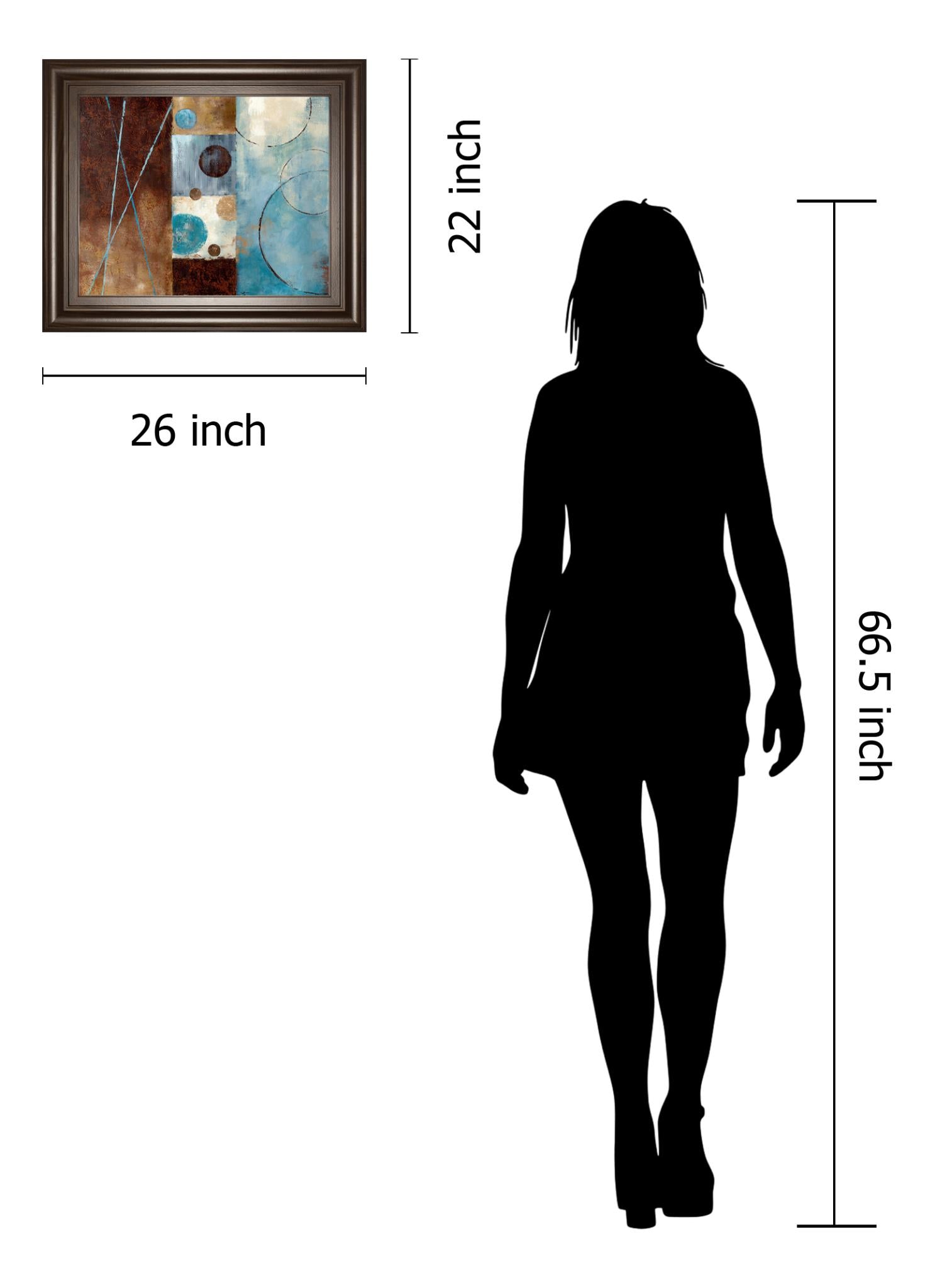 Roll With It I By Nan 22X26 Framed Print