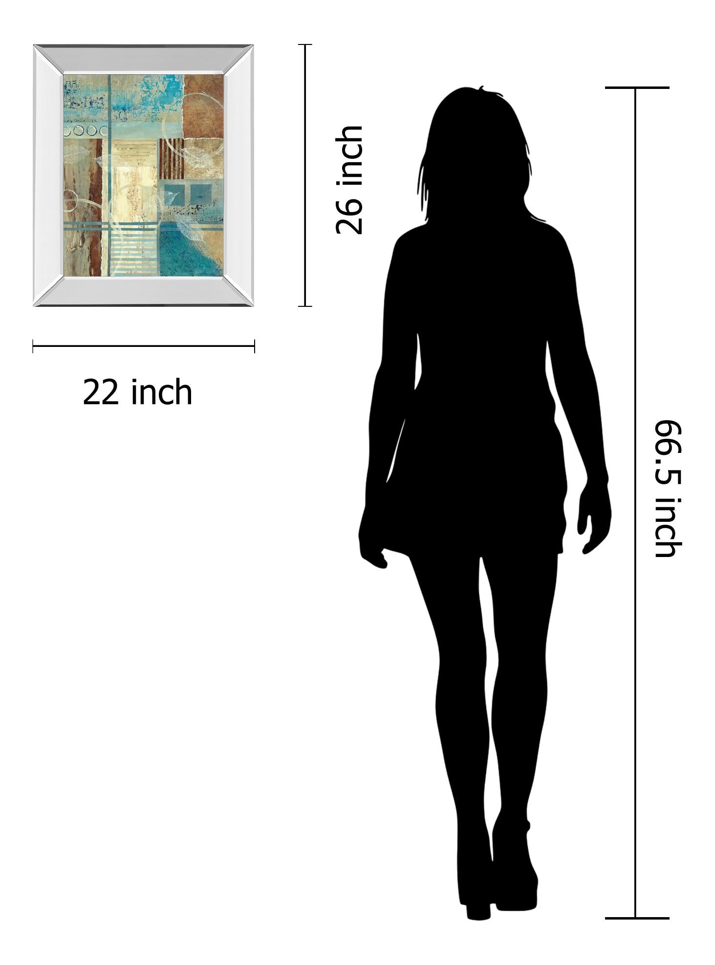 Mirrored Frame Natures Magic Ii By Norm Olson 22X26 Mirror Frame Print