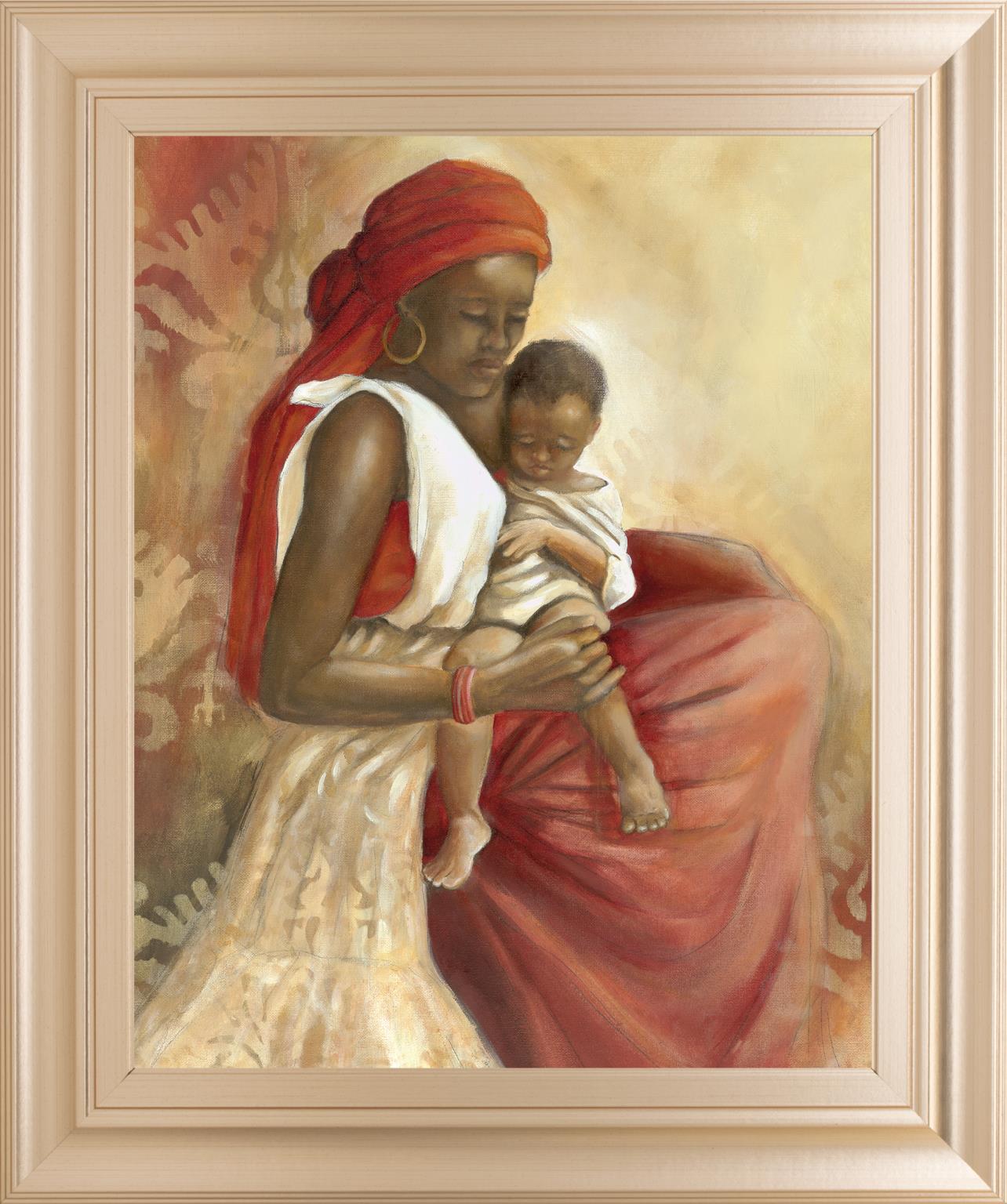 Beauty Of Love I  By Carol Robinson 22X26 Framed Print