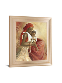 Beauty Of Love I  By Carol Robinson 22X26 Framed Print