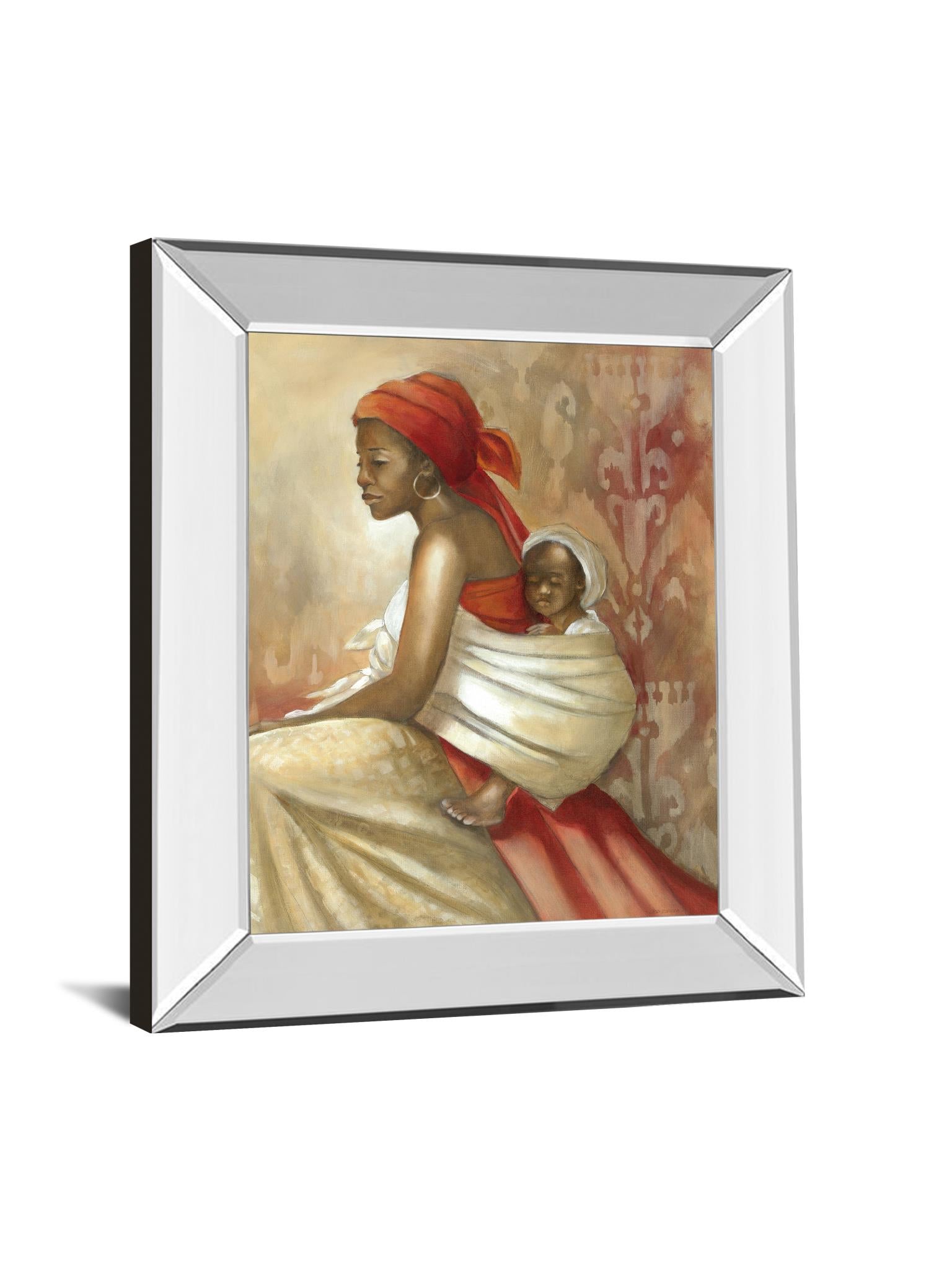 Mirrored Frame Beauty Of Love Ii By Carol Robinson 22X26 Mirror Frame Print
