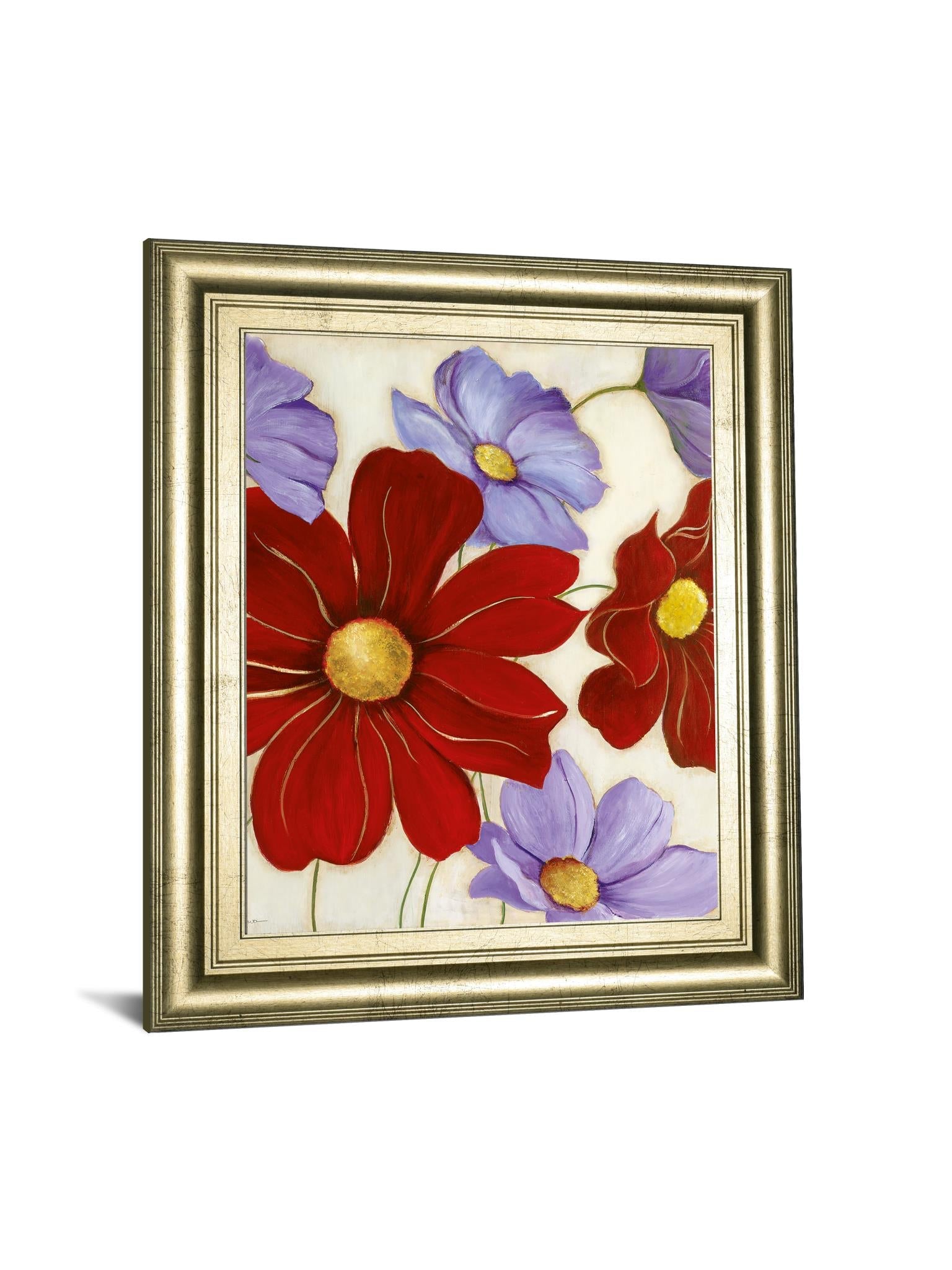 Lavender And Red I By Tava Studios 22X26 Framed Print