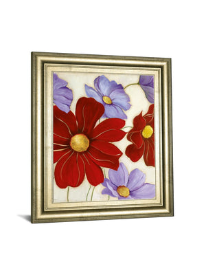 Lavender And Red I By Tava Studios 22X26 Framed Print