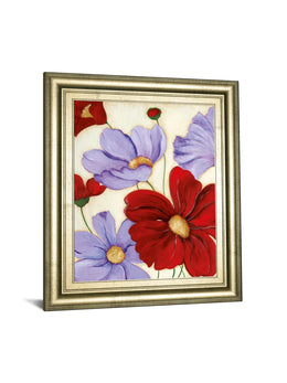Lavender And Red Ii By Tava Studios 22X26 Framed Print