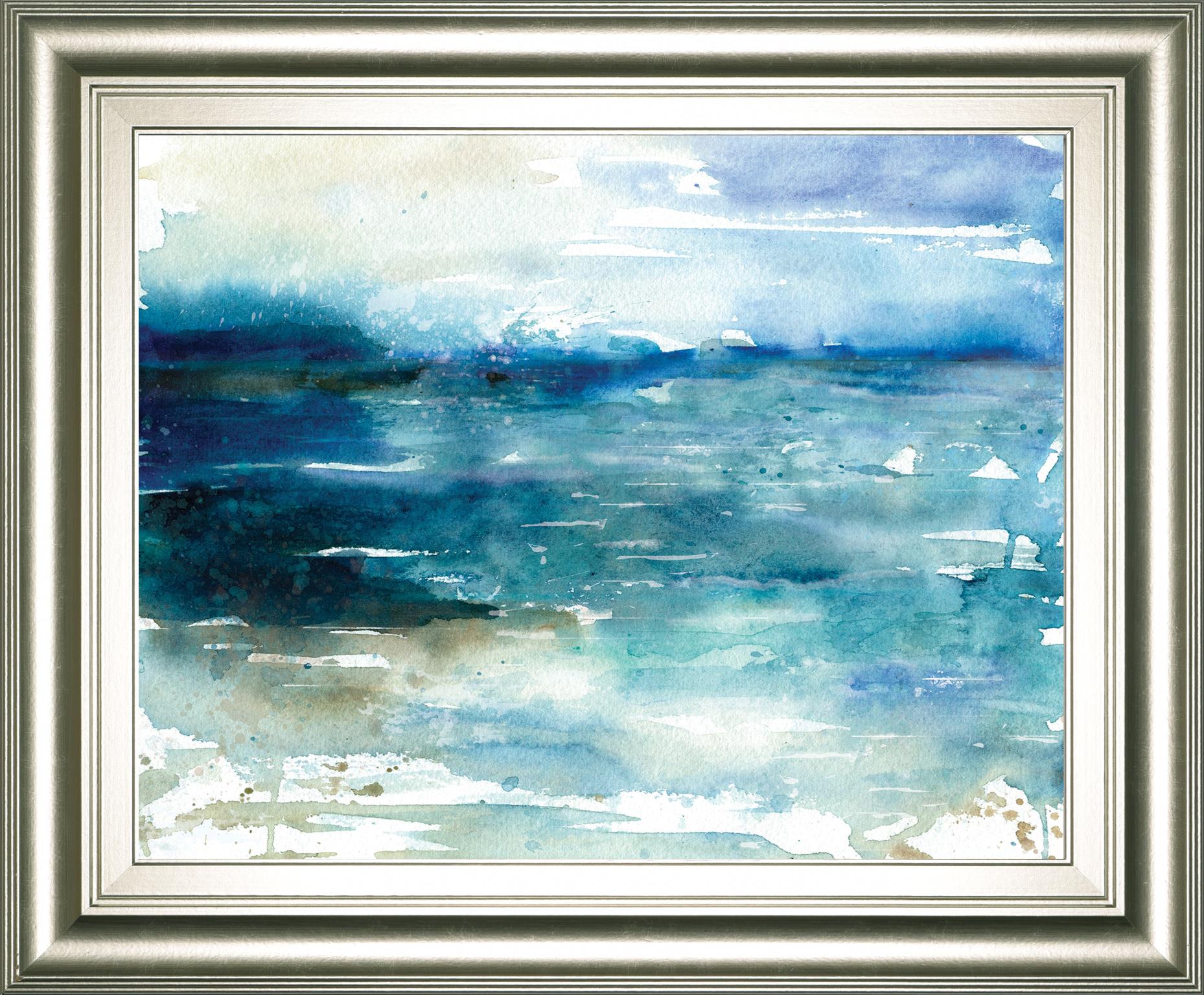 Ocean Break I By Carol Robinson 22X26 Framed Print