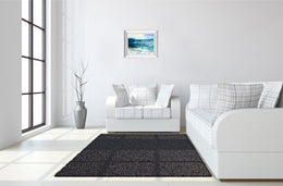Mirrored Frame Ocean Break I By Carol Robinson 22X26 Mirror Frame Print
