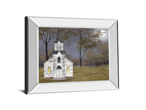 Mirrored Frame Evening Prayer By Billy Jacobs 22X26 Mirror Frame Print