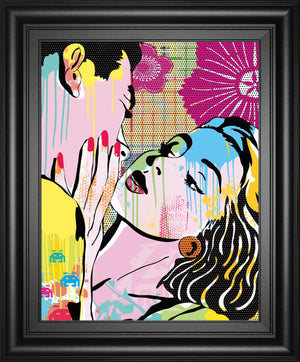 Midnight Kiss By Tom Frazier 22X26 Framed Print