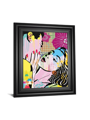 Midnight Kiss By Tom Frazier 22X26 Framed Print