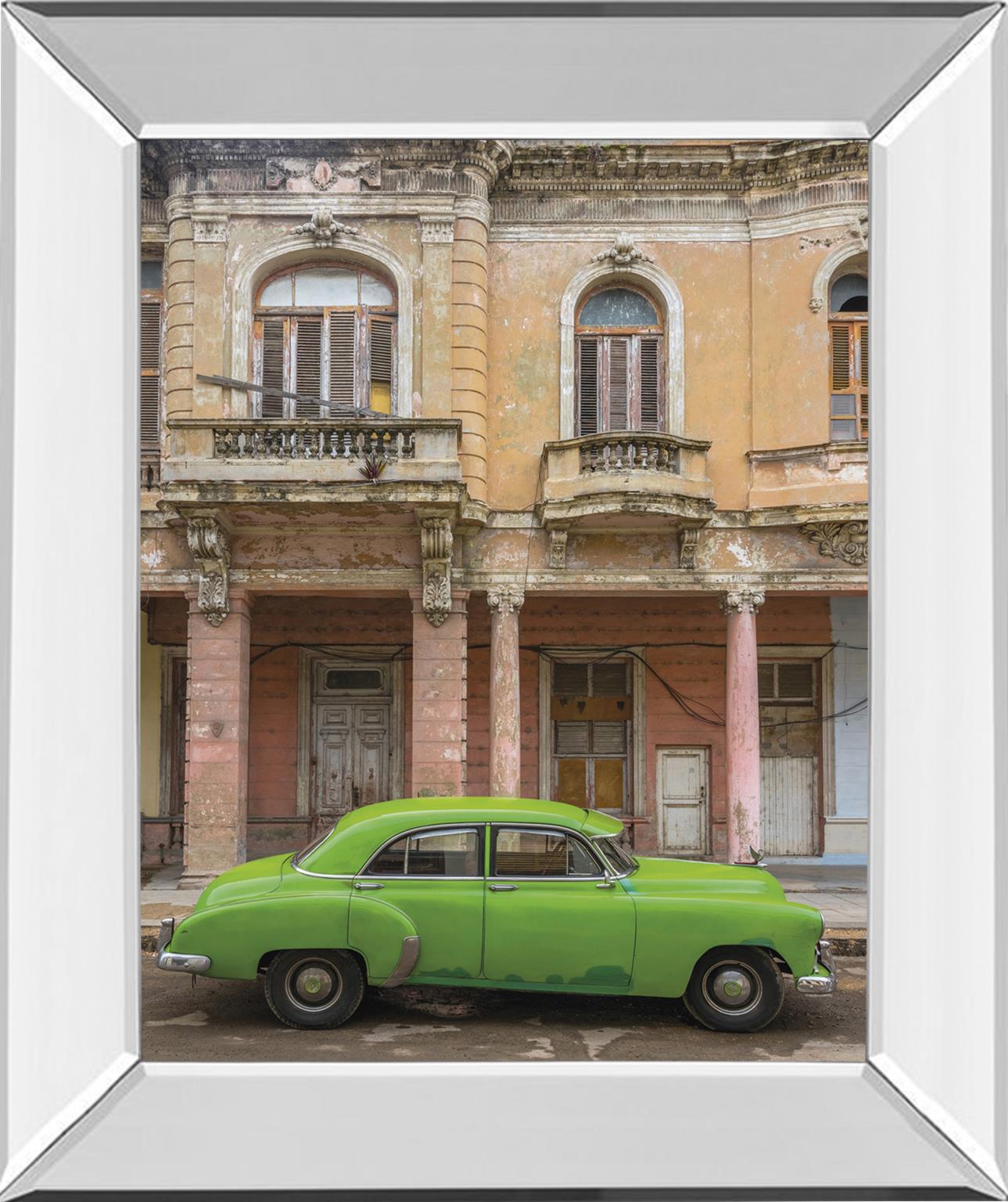 Mirrored Frame Classic Havana By Alan Copson 22X26 Mirror Frame Print