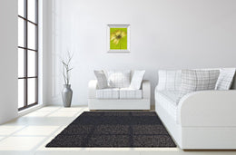Mirrored Frame Floral Burst Vi By Emma Forrester 22X26 Mirror Frame Print