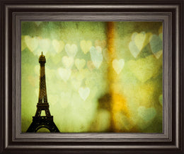 Wishful Hearts Ii By Irene Suchucki 22X26 Framed Print