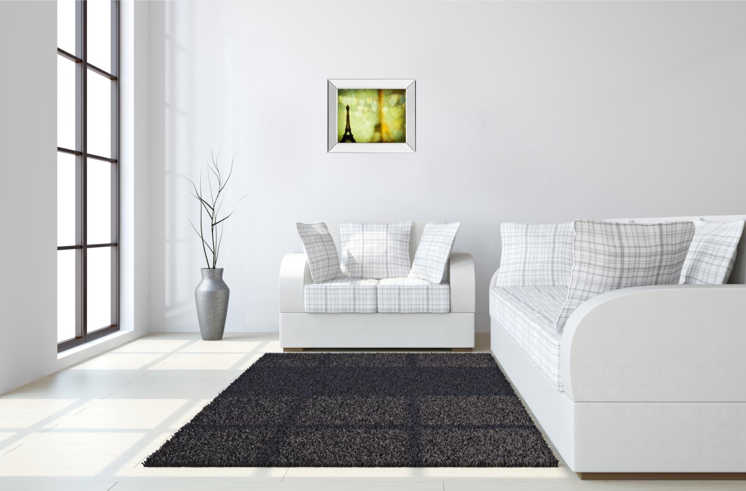 Mirrored Frame Wishful Hearts Ii By Irene Suchucki 22X26 Mirror Frame Print