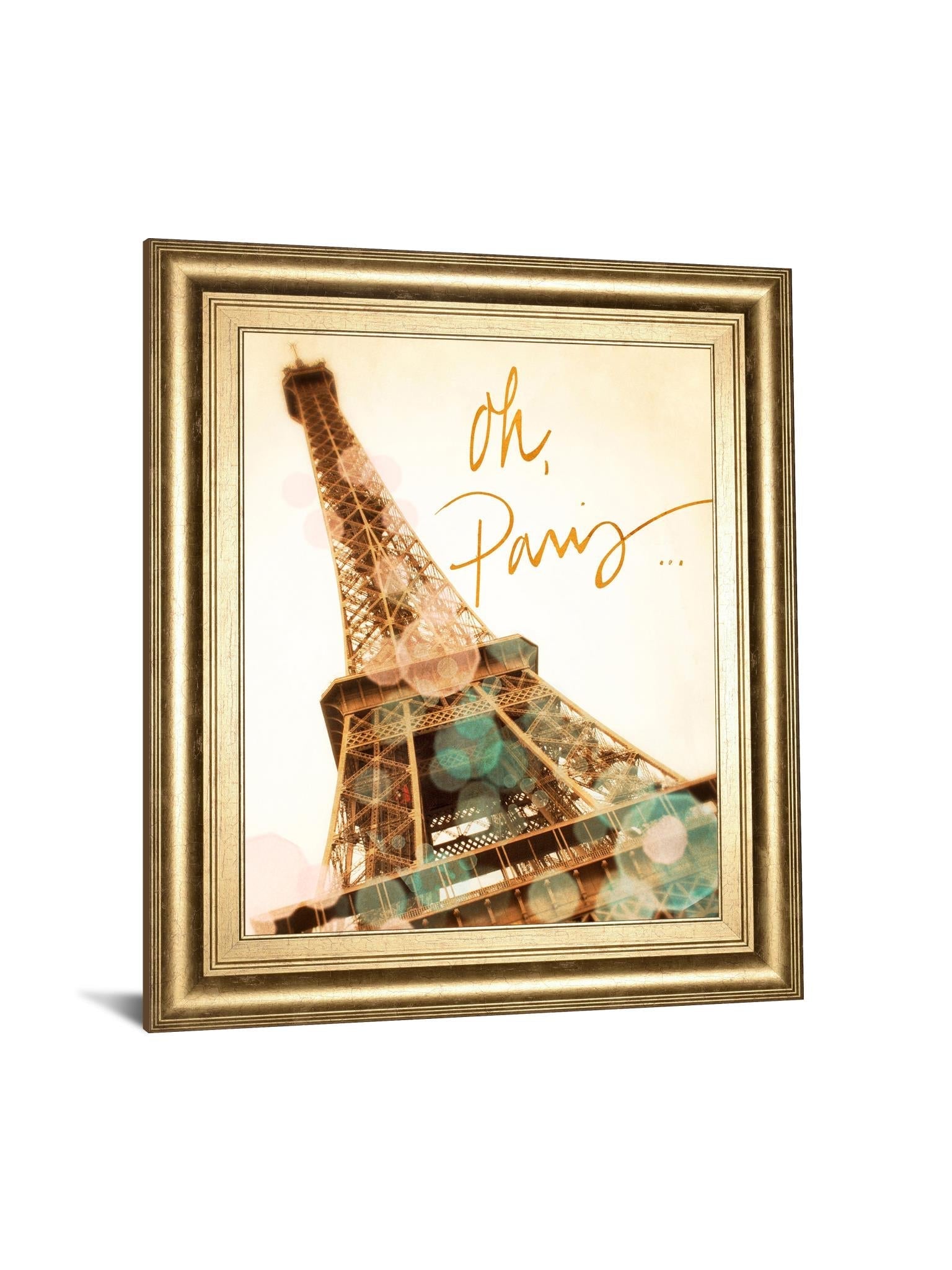 Oh Paris By Emily Navas 22X26 Framed Print