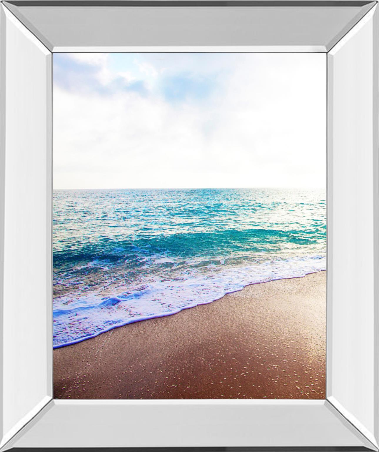 Mirrored Frame Golden Sands Ii By Susan Bryant 22X26 Mirror Frame Print
