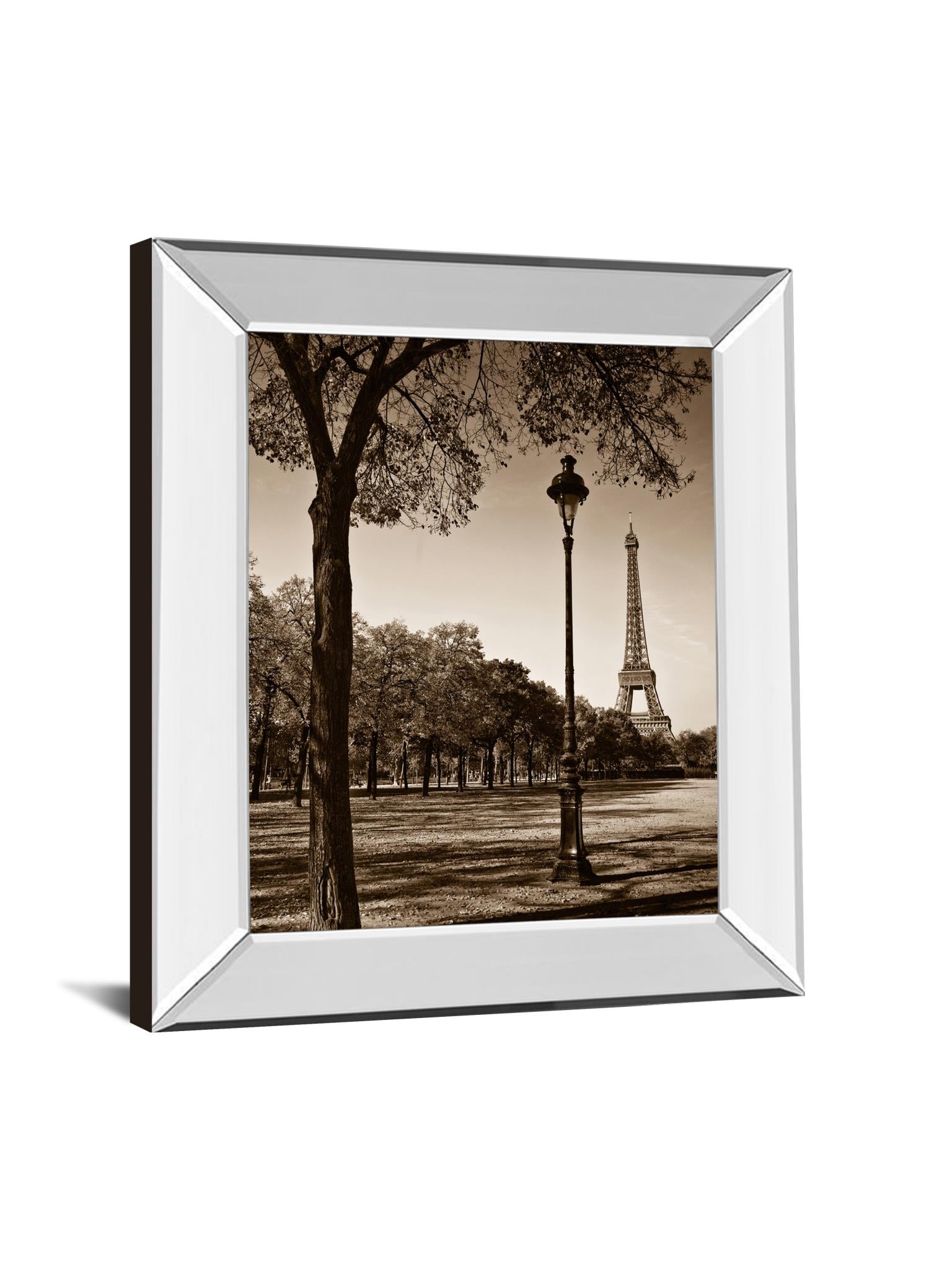Mirrored Frame An Afternoon Stroll-Pari By Maihara, J. 22X26 Mirror Frame Print