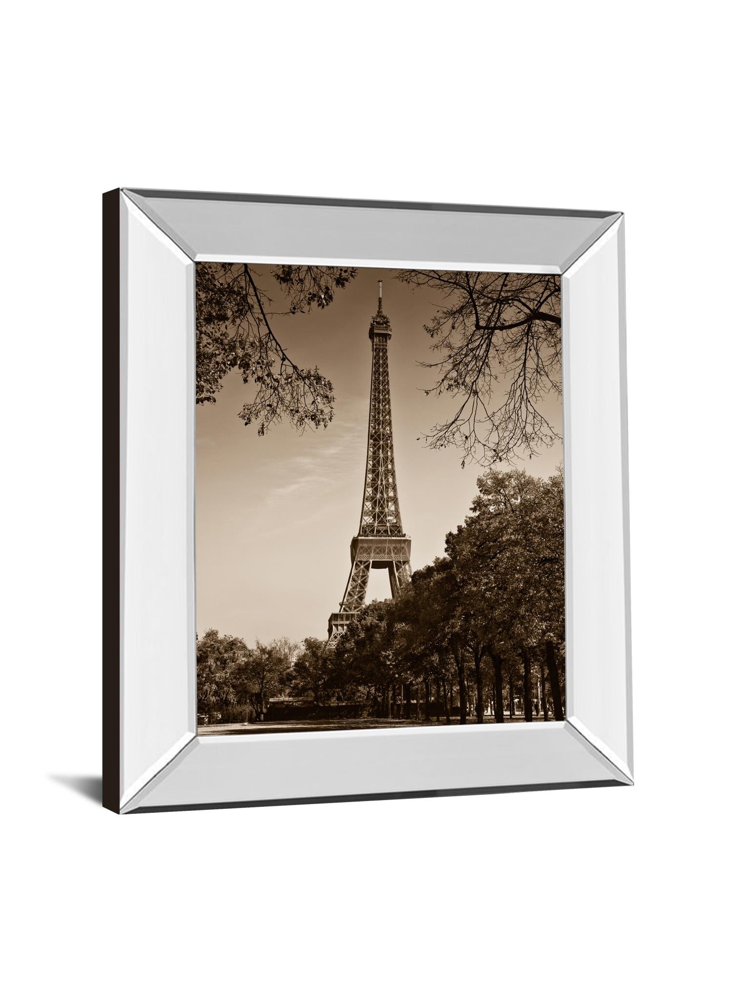 Mirrored Frame An Afternoon Stroll-Pari By Maihara, J. 22X26 Mirror Frame Print
