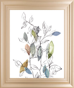 Spring Leaves I By Meyers, R. 22X26 Framed Print