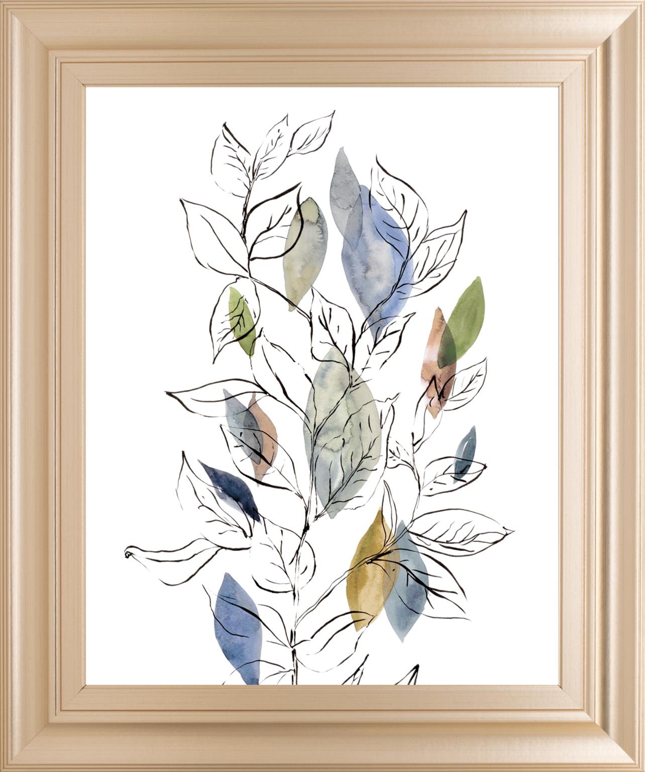 Spring Leaves Ii By Meyers, R. 22X26 Framed Print
