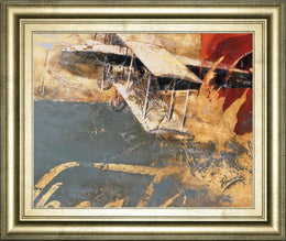 Wheels And Wings By Aliaga, C. 22X26 Framed Print