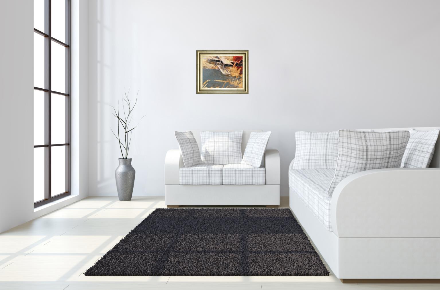 Wheels And Wings By Aliaga, C. 22X26 Framed Print