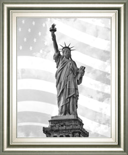 Liberty Flag By Roffman, R. 22X26 Framed Print