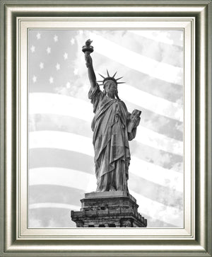 Liberty Flag By Roffman, R. 22X26 Framed Print