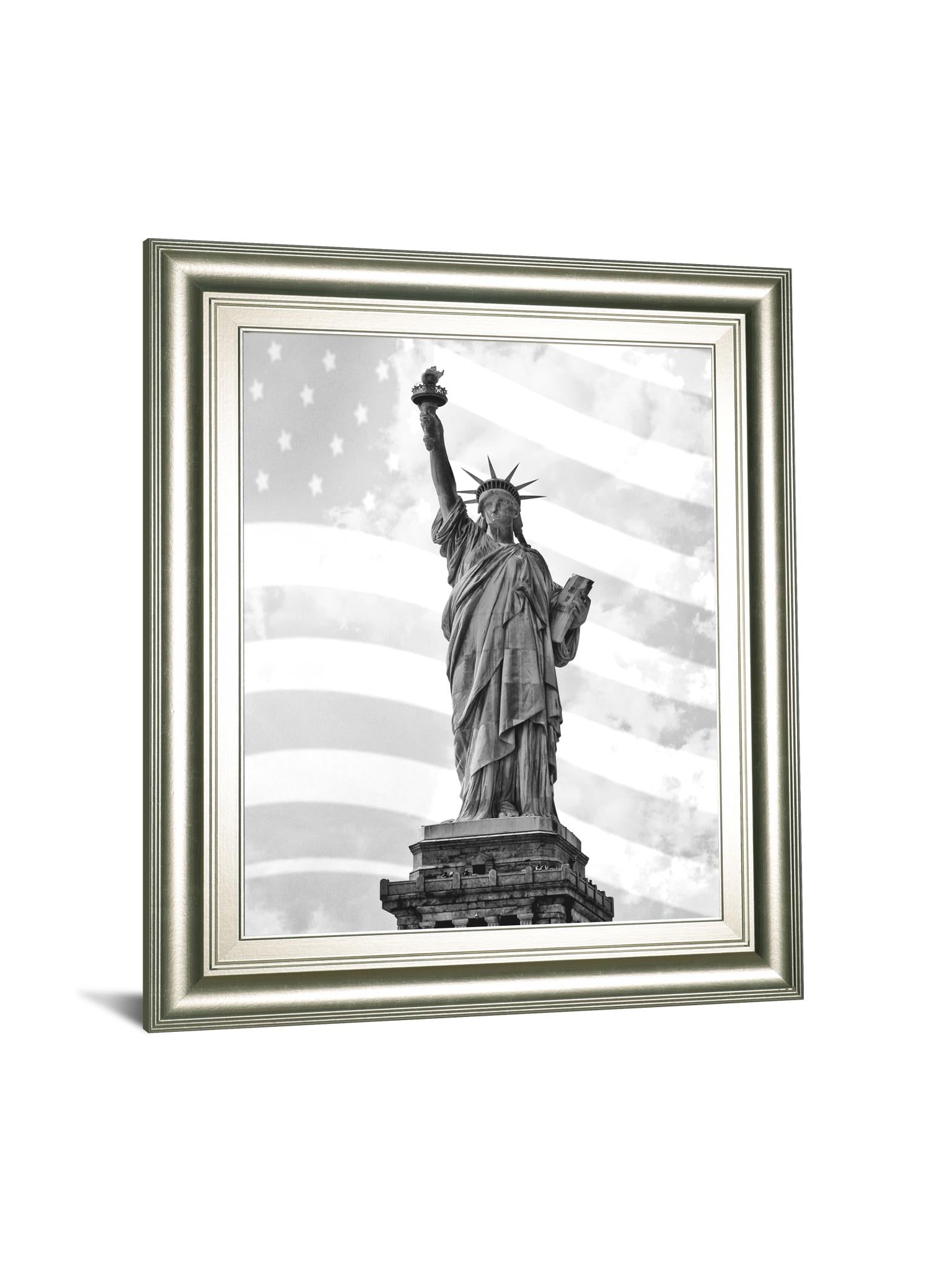 Liberty Flag By Roffman, R. 22X26 Framed Print