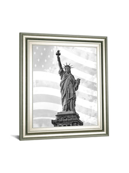 Liberty Flag By Roffman, R. 22X26 Framed Print