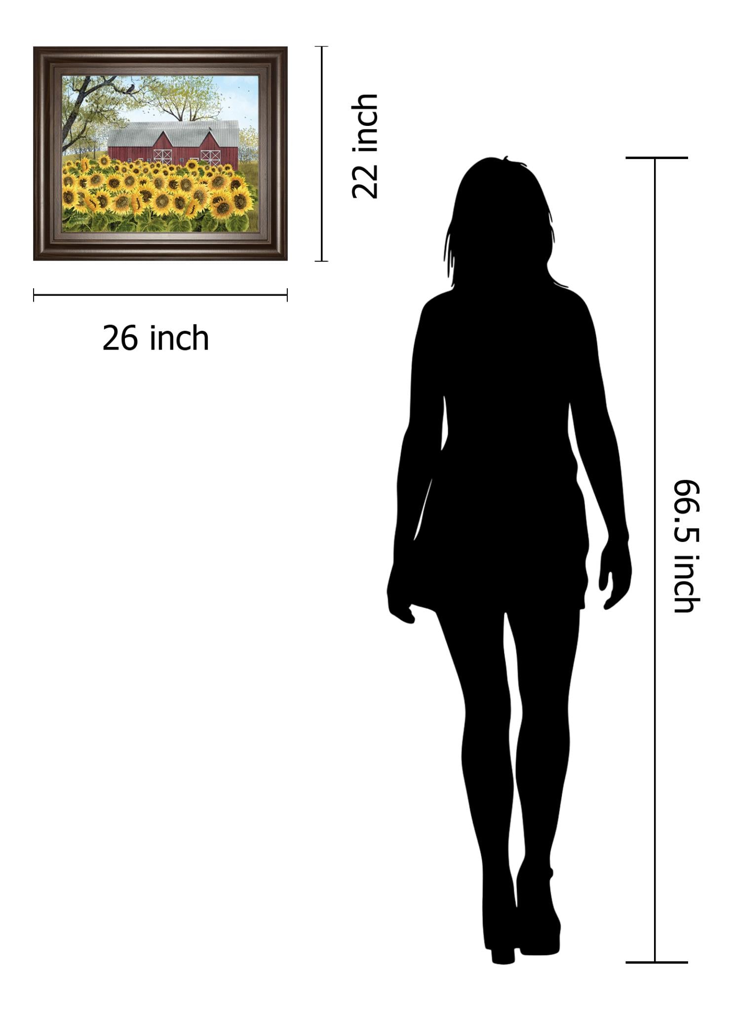 Sunshine By Billy Jacobs 22X26 Framed Print