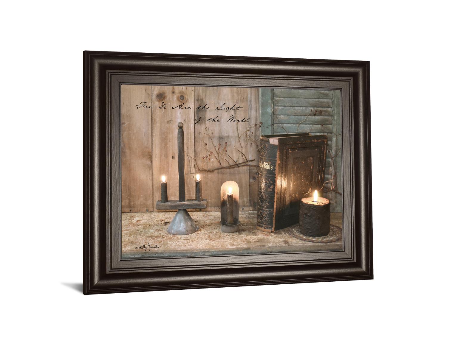 For Ye Are The Light By Billy Jacobs 22X26 Framed Print