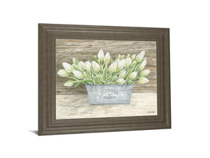 Flowers & Garden Tulips By Cindy Jacobs 22X26 Framed Print