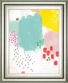 Dots  And Colours-Mattie By Joelle Wehkamp 22X26 Framed Print