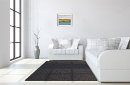 Mirrored Frame Flatland Contemplation By Mark Chandon 22X26 Mirror Frame Print