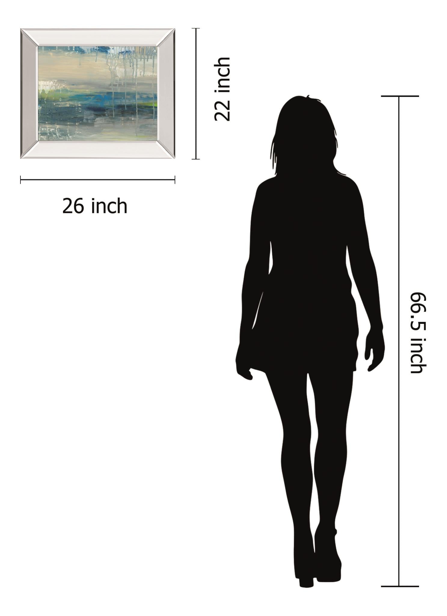 Tasha By Wani Pasion 22X26 Mirror Frame Print