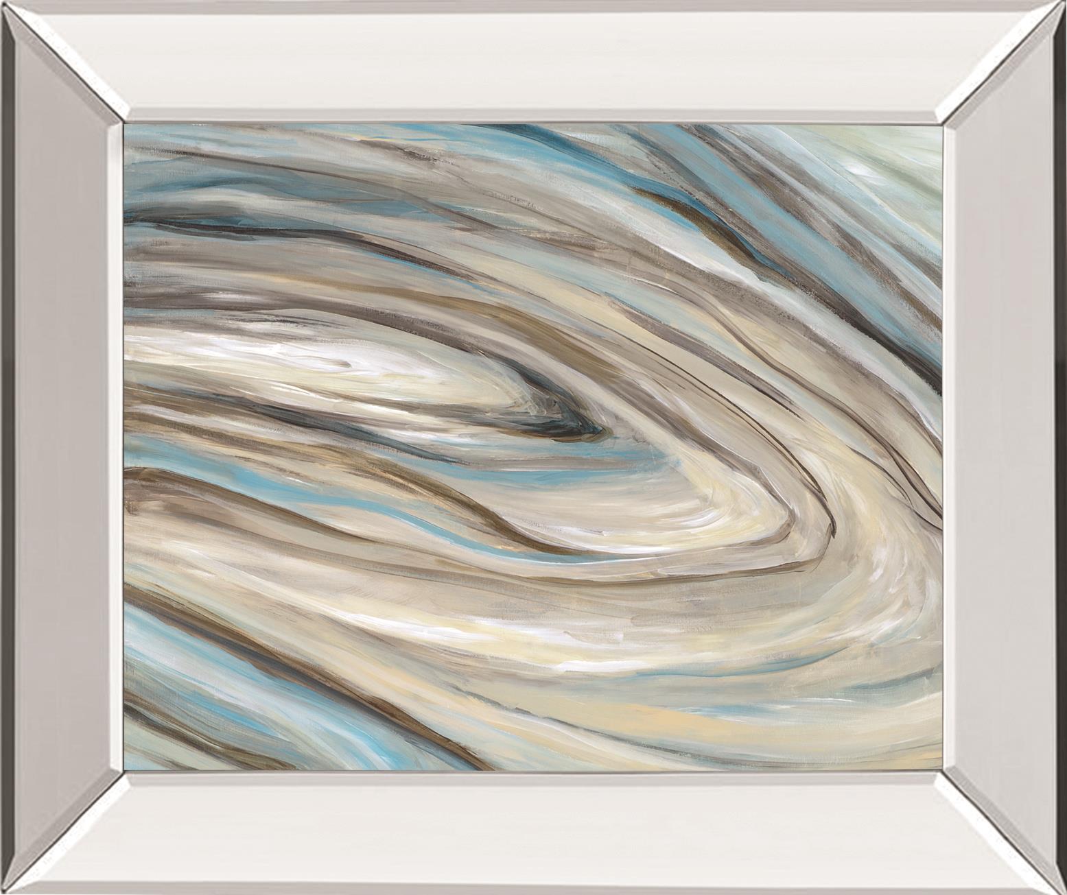 Blue Amethyst By Wani Pasion 22X26 Mirror Frame Print