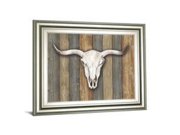 Cow Skull Ii By Marla Rae 22X26 Framed Print